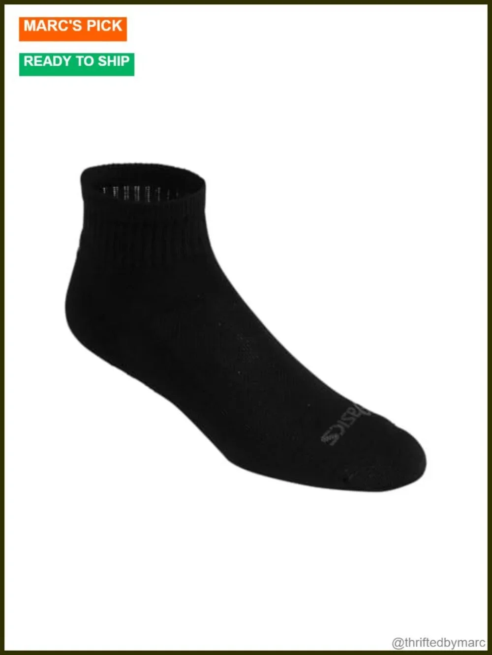 Cushion Quarter Running Socks (3 Pack) - Moisture Wicking, Breathable